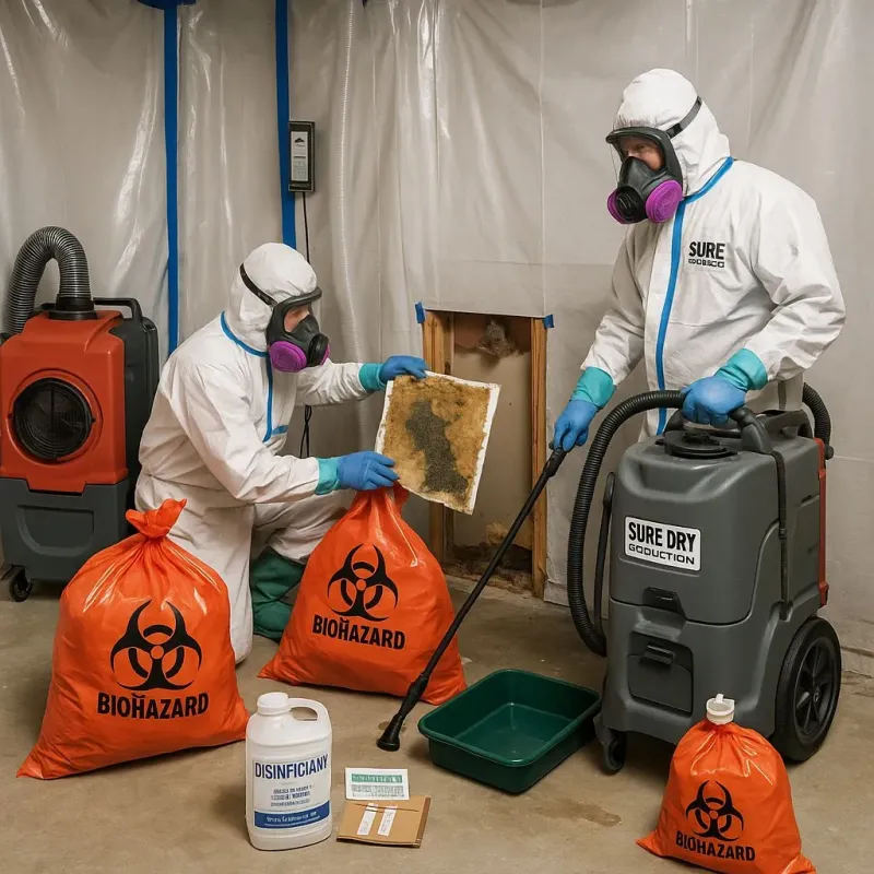 Contaminated Water Handling Protocols process in Neenah, WI