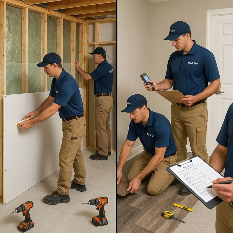 Repairs and Reconstruction process in Neenah, WI